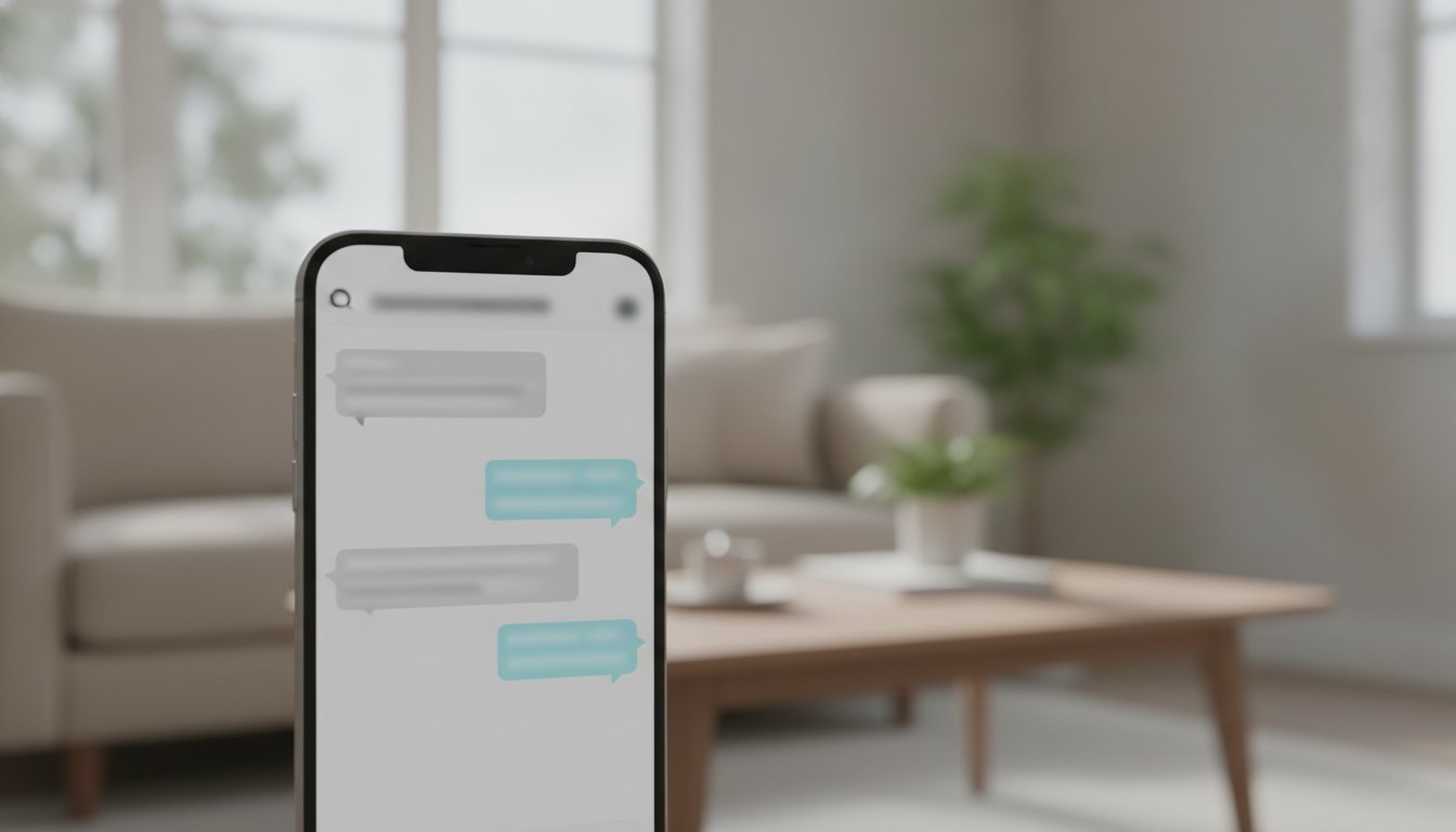 Tela de celular exibindo o chat de suporte ao cliente de um aplicativo de entregas
